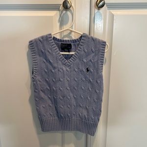 Ralph Lauren V neck knit vest
